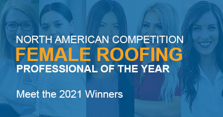Profesionales de techado femeninas finalistas del año 2021