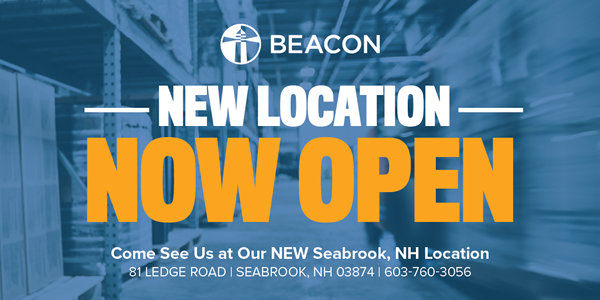 Beacon da la bienvenida a Seabrook, NH